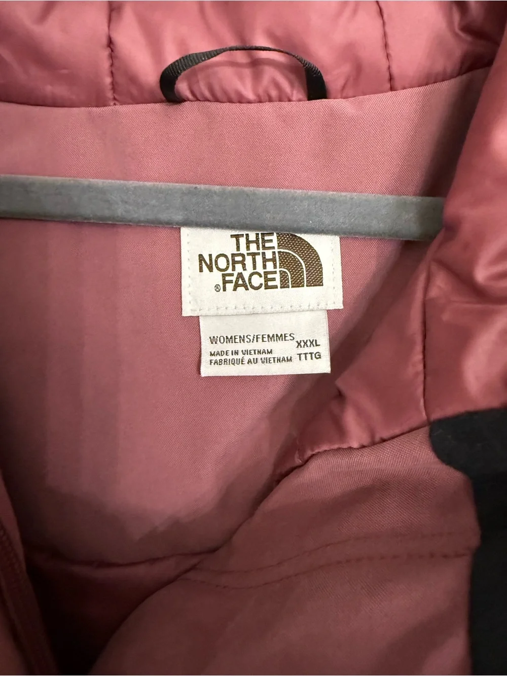 The North Face Women's Mauve Hooded Puffer Parka